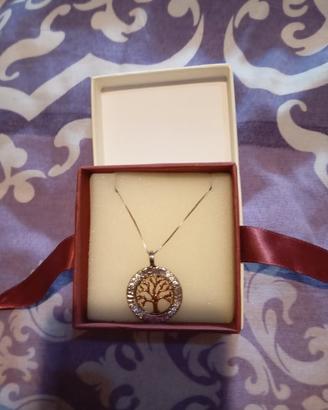 Collana Albero della vita in argento 925