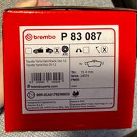 Brembo pastiglie+dischi freni Yaris 3 serie 1.4D