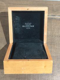 Scatola in legno Orologio Glycine wood box watch