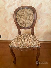 Sedia stile Luigi Filippo