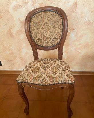 Sedia stile Luigi Filippo
