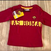 MAGLIETTA BAMBINI AS ROMA ORIGINALI IN COTONE