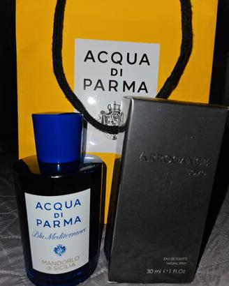 Profumi Acqua di Parma e Arrogance uomo