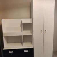 Mobili cameretta – armadio+ libreria/giocattoliera