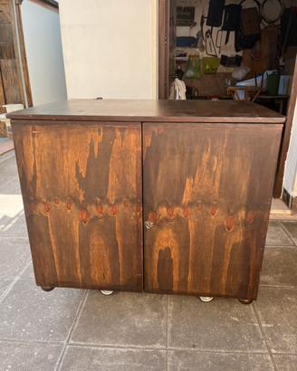 Cassapanca in legno