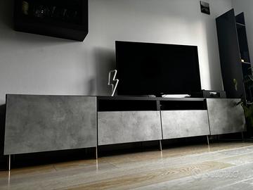 Mobile TV IKEA effetto cemento – Come nuovo