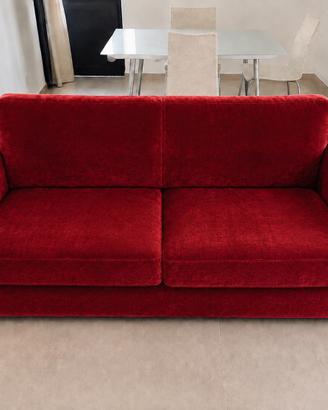 Divano Letto BARETE (POLTRONESOFÀ) col. Rosso