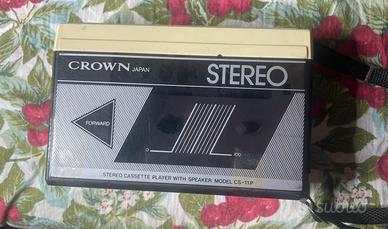Walkman caasette CROWN Japan