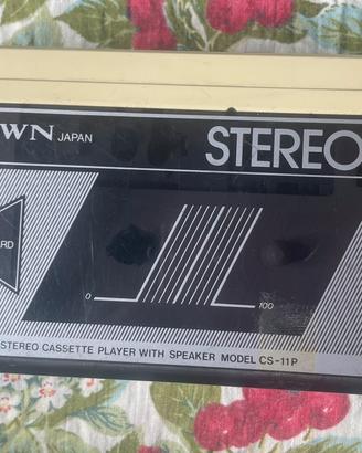 Walkman caasette CROWN Japan