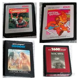 Giochi Atari 2600 Cartucce Cassette
