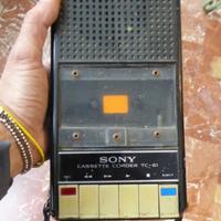 Registratore a cassette portatile Sony - Vintage