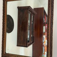 Specchio antico dorato prima della guerra