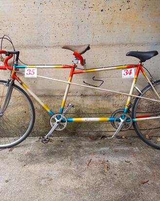 Bici tandem acciaio Vetta