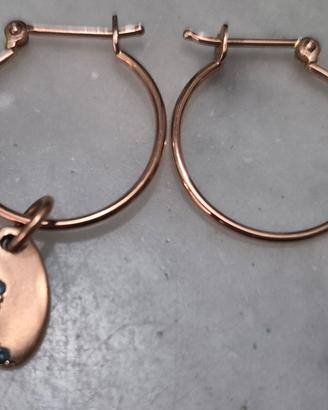 orecchini Dodo oro rosa