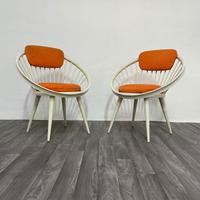 Yngve Ekström Mod.Circle poltroncine scandinave