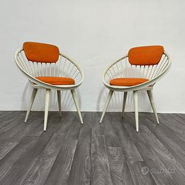 Yngve Ekström Mod.Circle poltroncine scandinave