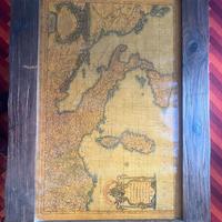 Mappa storica dell'Italia 1692