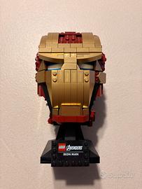 Casco iron man lego
