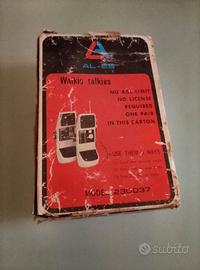Wallkie talkie al- El 14 channels anni 70