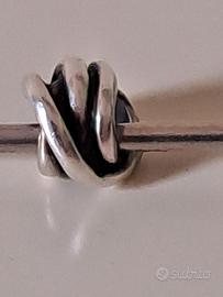 Trollbeads 925s LAA Silver Coy Fish Style Charm Bracelet Hook **READ