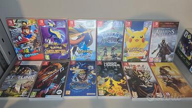 Giochi Nintendo Switch info e prezzi contattatemi