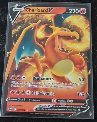 CARTA POKEMON CHARIZARD-V ASTRI LUCENTI