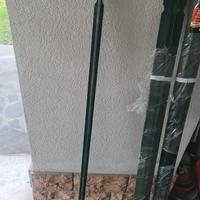 Paletti per Recinzione in Ferro Plastificato Verde