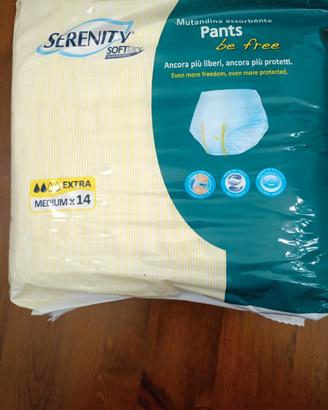 pannoloni serenity soft dry misura  M 