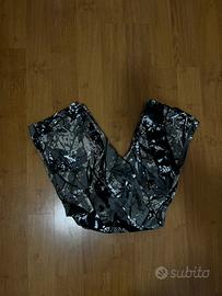 Pantaloni cargo camouflage donna taglia L