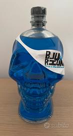 BLU RHUM CURACAO a forma di TESCHIO
