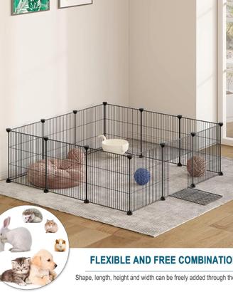 Box da interno per animali domestici 142x72x36 cm