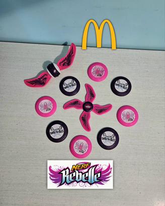 Nerf Rebelle McDonald's 2015 Hasbro lotto .