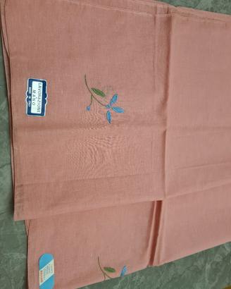 Tovaglia lino rosa 
