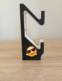 Supporto Controller  stampato in 3d  con loghi 