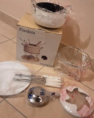 Pentola per fonduta e raclette Kasanova - nuova