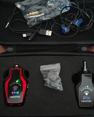 KIMAFUN In-Ear Monitor 2.4G Wireless System