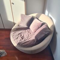 Poltrona tonda girevole