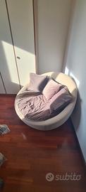 Poltrona tonda girevole