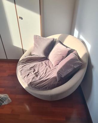Poltrona tonda girevole