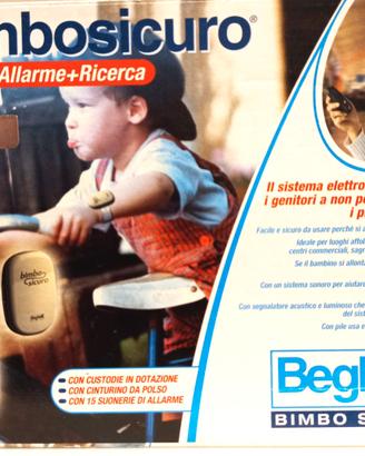 Bimbosicuro Beghelli per non perdere bimbi