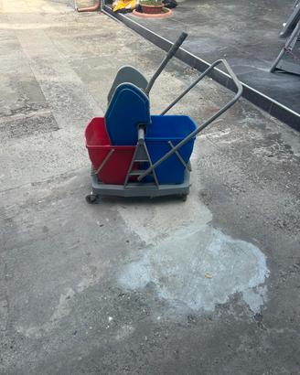 carrello pulizie