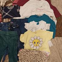 Box vestiti bambina 3 - 4 anni