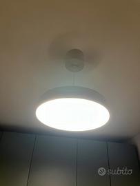 Lampadario bianco LED IKEA