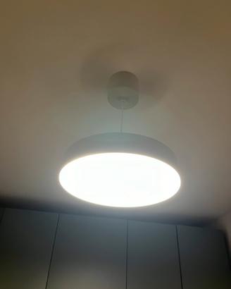 Lampadario bianco LED IKEA