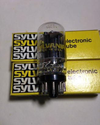Coppia valvole Sylvania 10EG7 nuove