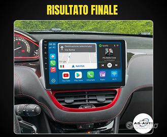 Peugeot 208 & 2008 KIT COMPLETO Autoradio Android