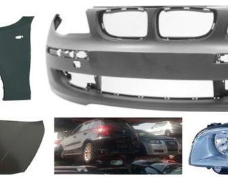 Bmw Serie 1 E87 cofano parafango fanale musata kit