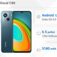 Smartphone colore bianco.