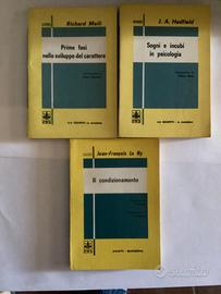 Lotto 3 libri psicologia Giunti-Barbera - leggere