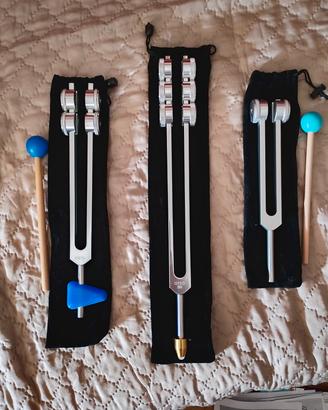Set 3 diapason osteofonici serie Otto